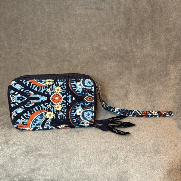 💙🧡VERA BRADLEY💙🧡Marrakesh All in One Wristlet in Cotton/NWOT - Picture 5 of 7